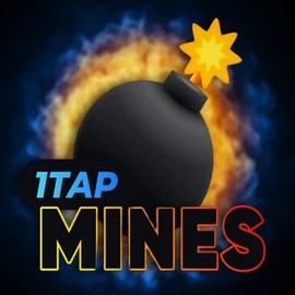 1Tap Mines logo by Turbo Games Clover Casino