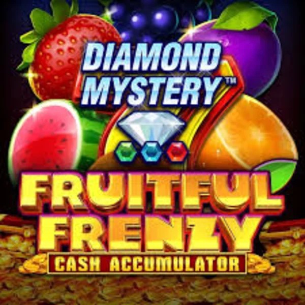 Diamond Mystery Fruitful Frenzy Cash Accumulator logo – Slots by Greentube at Clover Casino