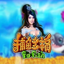 Official Casino Games logo: Fu Fish by Skywind Group at Clover Casino