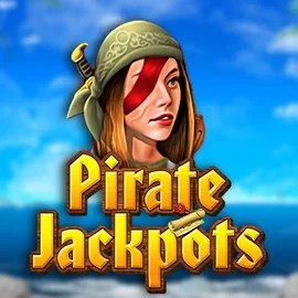 Official Jackpots logo: Pirate Jackpots by Belatra Games at Clover Casino