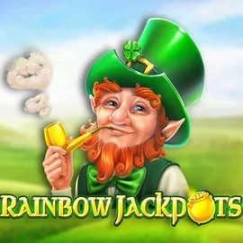 Rainbow Jackpots logo – Jackpots by Red Tiger Gaming at Clover Casino