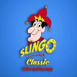 Slingo Classic 20th Anniversary game by Slingo – logo hosted on Clover Casino