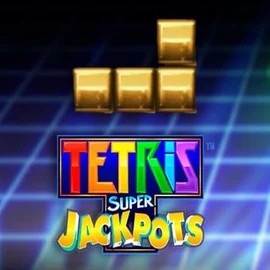 Try Tetris Super Jackpots slot by WMS on cloverscasino.uk – logo image