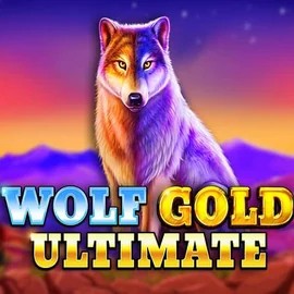 Wolf Gold Ultimate logo by Pragmatic Play at Clover Casino